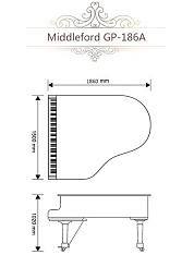 Рояль Middleford GP-186A