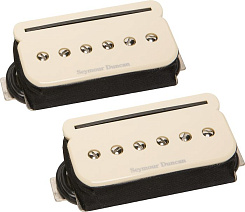 Комплект звукоснимателей SEYMOUR DUNCAN SHPR-1s P-Rails Set Cream